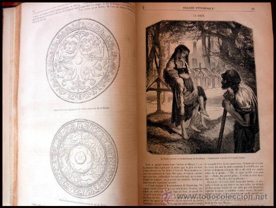 Libros antiguos: LE MAGASIN PITTORESQUE DIRECTOR EDOUARD CHARTON 1872 PERIODICO DE VARIEDADES ILUSTRADO - Foto 9 - 26791103