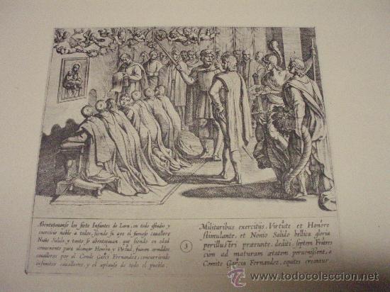 Libros antiguos: HISTORIA GRAFICA DE LOS SIETE INFANTES DE LARA - Foto 7