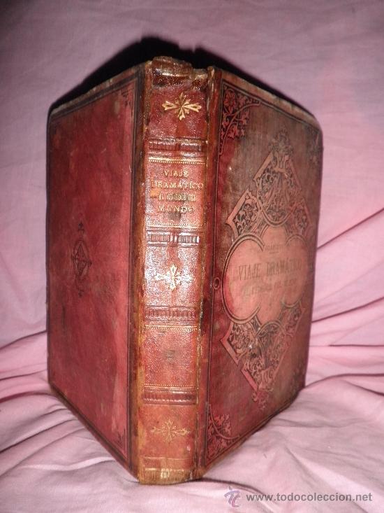 Libri antichi: VIAJE DRAMATICO ALREDEDOR DEL MUNDO - A.JOARIZTI - A&Ntilde;O 1864 - VIAJES Y AVENTURAS.GRABADOS.
