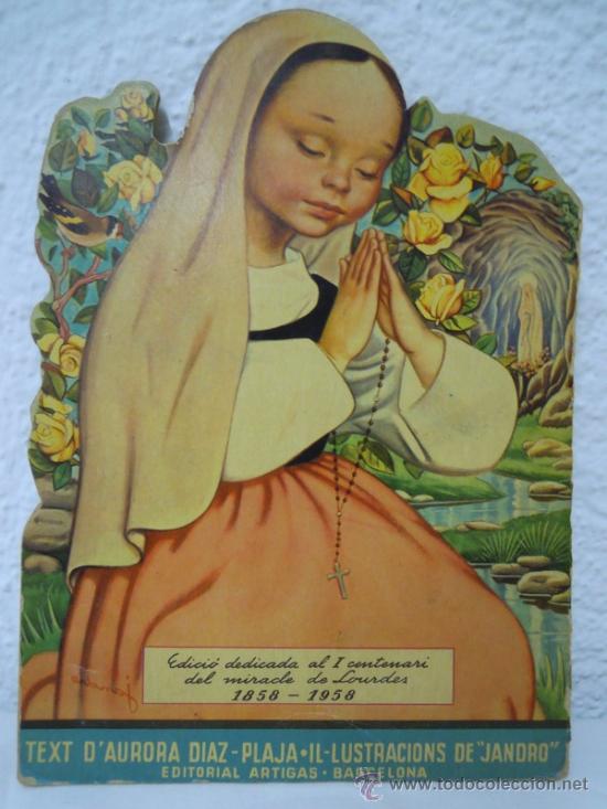 Libros antiguos: BERNADETTE  &ldquo; LA SANTETA DE LOURDES &ldquo; - Foto 5