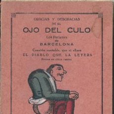 Libros antiguos: OJO DEL CULO LOS PERFUMES DE BARCELONA. Lote 176606064