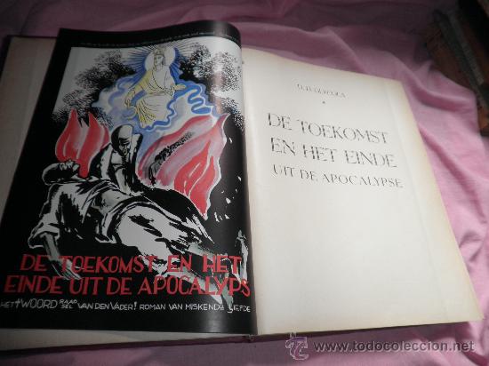 Libros antiguos: EL APOCALIPSIS - GLYCOLA - GRABADOS DE OPENBARING. - Foto 2