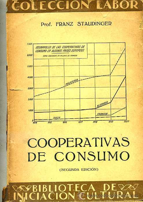 Libros antiguos: COOPERATIVAS DE CONSUMO (1930) editorial labor - Foto 1