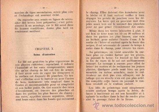 Libros antiguos: LE BLE POR A. PAIREMAURE - Foto 2