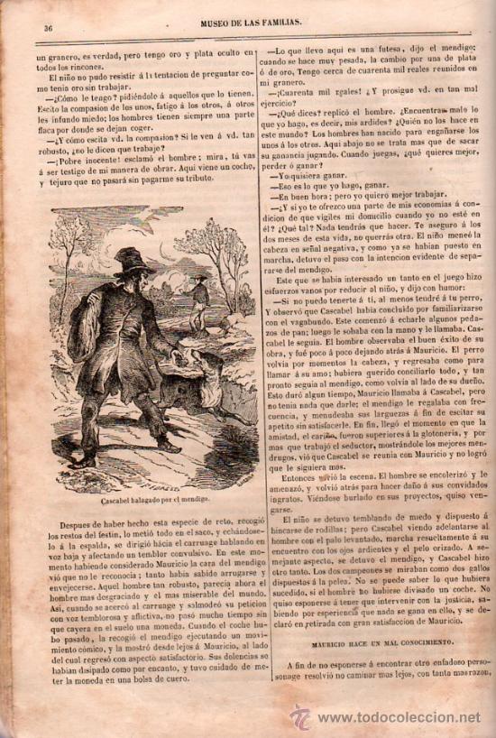 Libros antiguos: MUSEO DE LAS FAMILIAS. TOMO X. 1852 - Foto 10