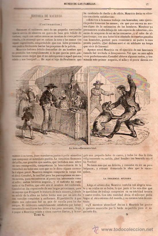 Libros antiguos: MUSEO DE LAS FAMILIAS. TOMO X. 1852 - Foto 8