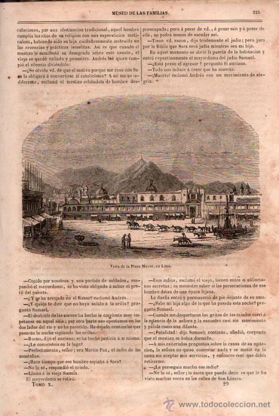 Libros antiguos: MUSEO DE LAS FAMILIAS. TOMO X. 1852 - Foto 2