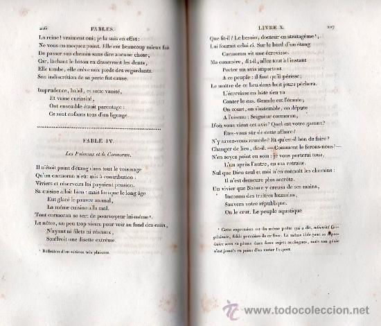 Libros antiguos: FABULAS DE LA FONTAINE. PARIS 1828 - 2 TOMOS - Foto 12
