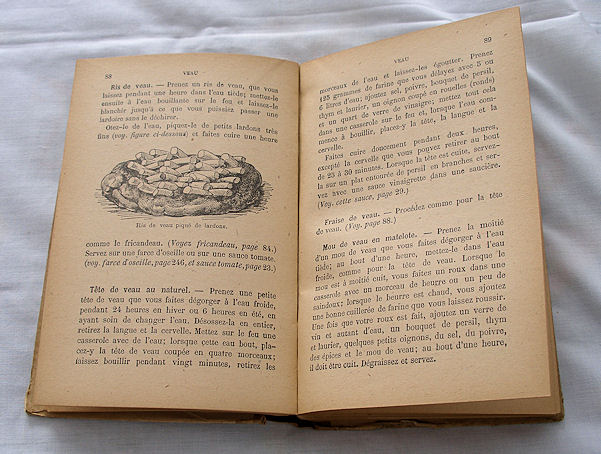 Libro De Cocina Frances Antiguo La Verdadera Co Vendido En Venta Directa 25870099