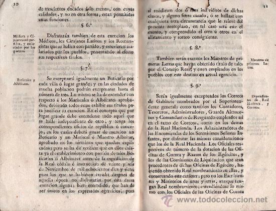 Libros antiguos: FOLLETO DE 1819 - REGLAMENTO ADICIONAL DE REMPLAZO - Foto 3