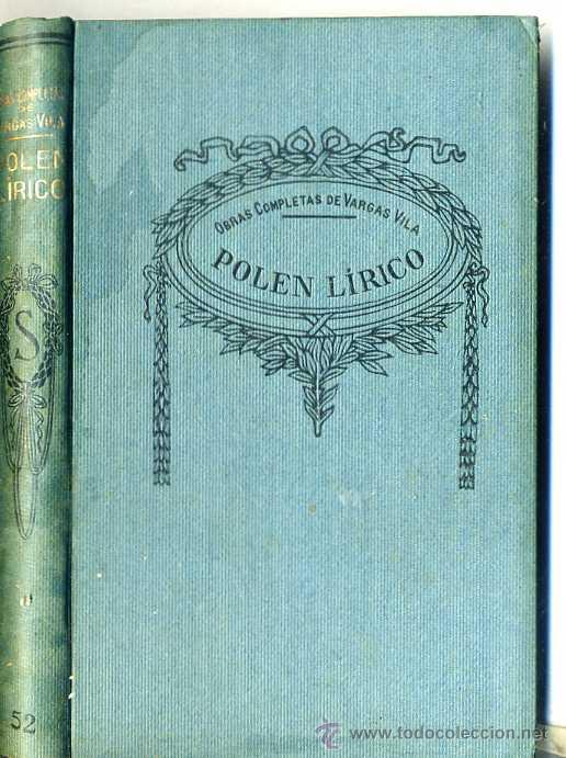 Libros antiguos: VARGAS VILA : POLEN L&Iacute;RICO - Foto 1
