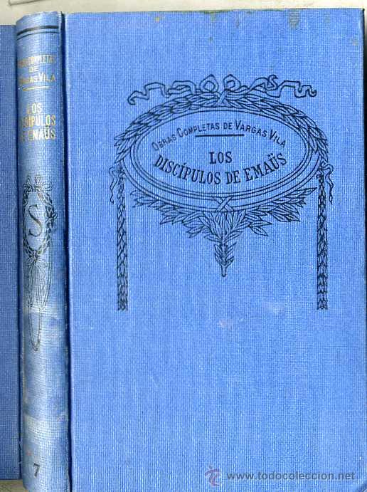 Libros antiguos: VARGAS VILA : LOS DISC&Iacute;PULOS DE EMA&Uacute;S - Foto 1