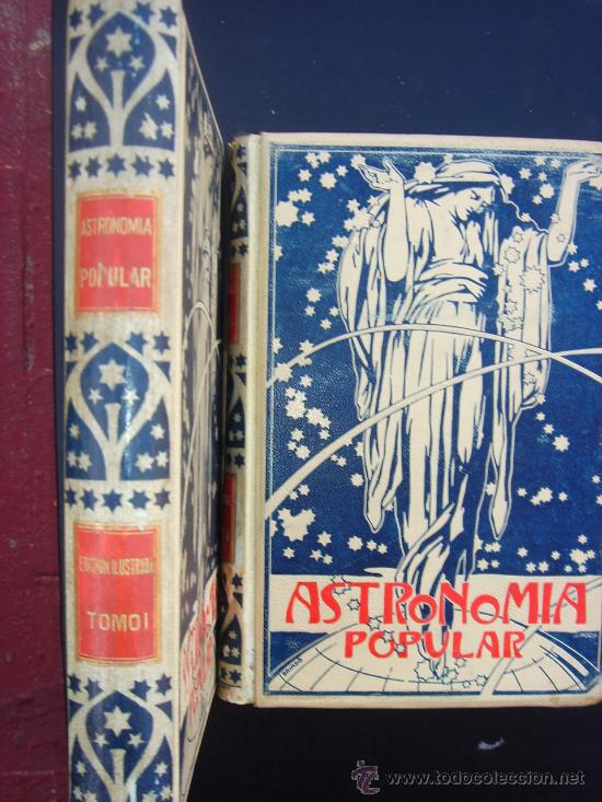 Libros antiguos: ASTRONOM&Iacute;A POPULAR MONTANER Y SIM&Oacute;N  OBRA COMPLETA - Foto 1