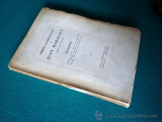 Libros antiguos: ELOGIOS, JOAN MARAGALL, 1913 - Foto 1