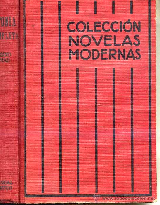 Libros antiguos: MARIANO TOM&Aacute;S : SINFON&Iacute;A INCOMPLETA (1934) - Foto 1