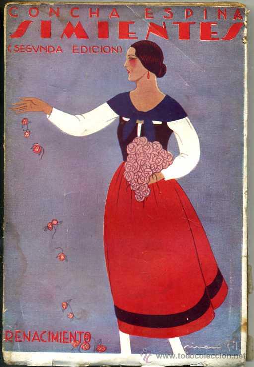 Libros antiguos: CONCHA ESPINA : SIMIENTES (1926) - Foto 1