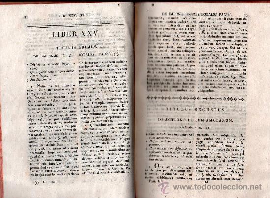 Libros antiguos: DERECHO ROMANO. 2 TOMOS - MADRID 1824 - Foto 3