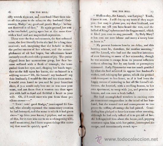 Libros antiguos: THE TOR HILL. 3 TOMOS - PARIS 1827 - Foto 2