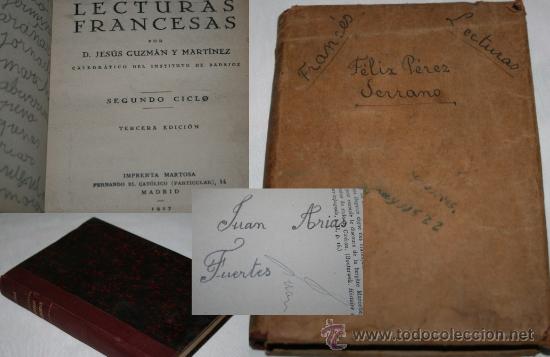 Libros antiguos: GRAMATICA FRANCESA - FELIX PEREZ SERRANO - 1927 - Foto 1
