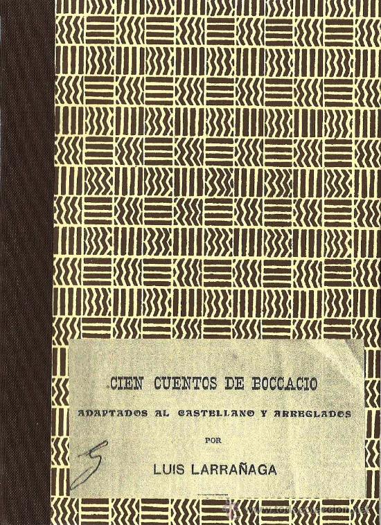 Libros antiguos: * DECAMERON * Cuentos de Bocaccio - 1916? - Foto 1