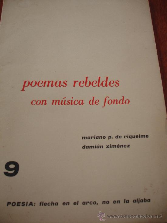 Libros antiguos: POEMAS REBELDES CARTAGENA - Foto 1