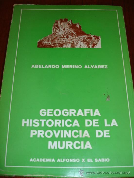 Libros antiguos: GEOGRAFIA E HISTORIA DE MURCIA - Foto 1