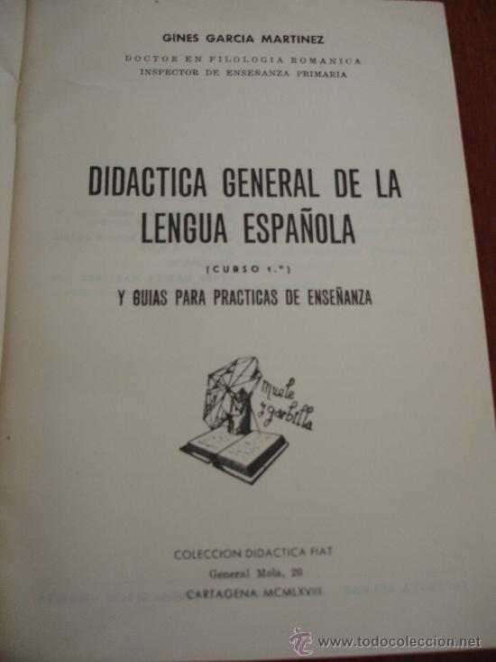 Libros antiguos: LENGUA ESPA&Ntilde;OLA CARTAGENA - Foto 2