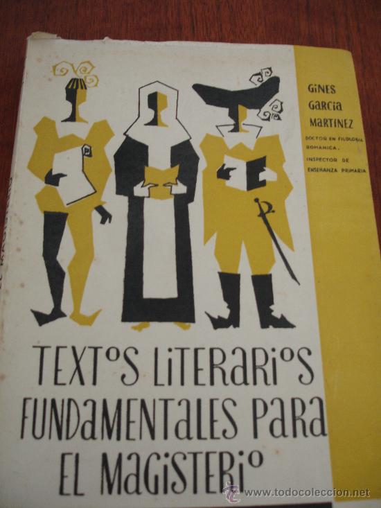Libros antiguos: TEXTOS LITERARIOS CARTAGENA - Foto 1