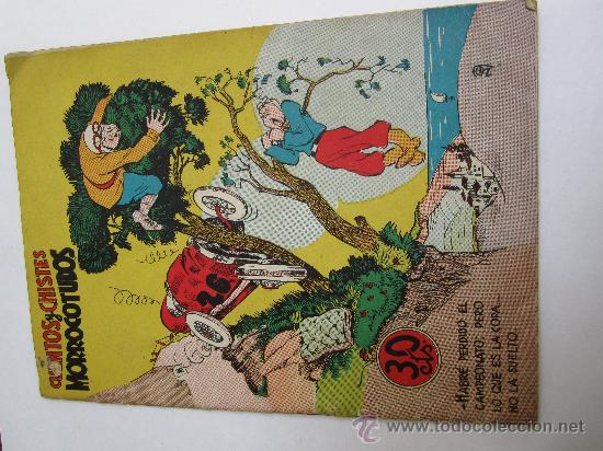 Old books: cuentos y chistes morrocotudos serie 6 numero 2 , COCHE CARRERAS ediciones cisne a&ntilde;os 30