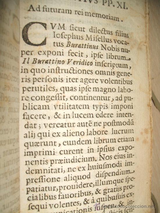 Libros antiguos: IL BURATTINO VERIDICO - GIUSEPPE MISELLI 1682 - Foto 4