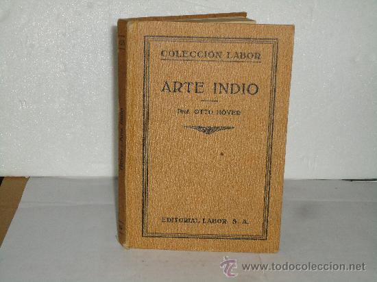 Libros antiguos: ARTE INDIO--OTTO HOVER - Foto 1