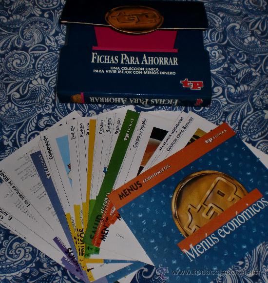Libros antiguos: Fichas de cocina del Teleprograma - Foto 1