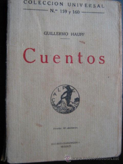 Libros antiguos: CUENTOS. HAUFF, Guillermo. 1920 - Foto 1