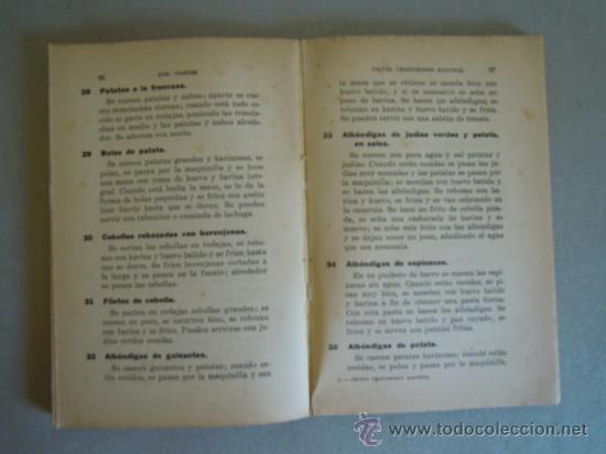 Libros antiguos: La Cocina Vegerariana Racional - Foto 2