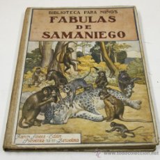 Libros antiguos: FÁBULAS DE SAMANIEGO, ED. SOPENA. 19X28 CM.. Lote 72656433