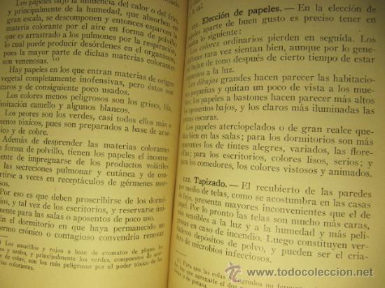 Libros antiguos: Antiguo libro Gobierno, Administraci&oacute;n e Higiene del Hogar, 1914 - Foto 3