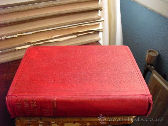 Libros antiguos: 1896 MANUAL DE LOS SE&Ntilde;ORES SENADORES - Foto 1