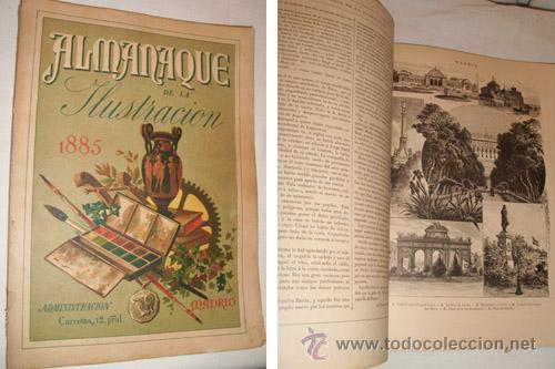 Libros antiguos: ALMANAQUE DE LA ILUSTRACI&Oacute;N, 1885. - Foto 1