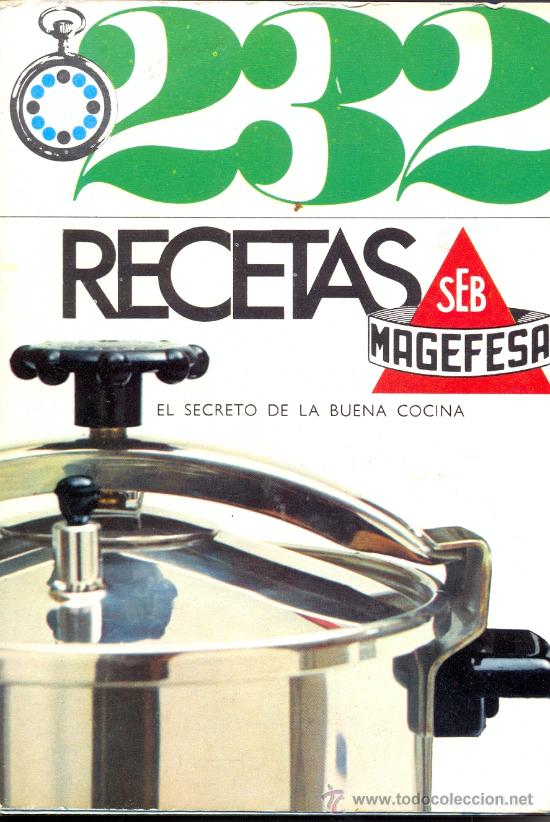 Libros antiguos: Libro de recetas Magefesa - Foto 1