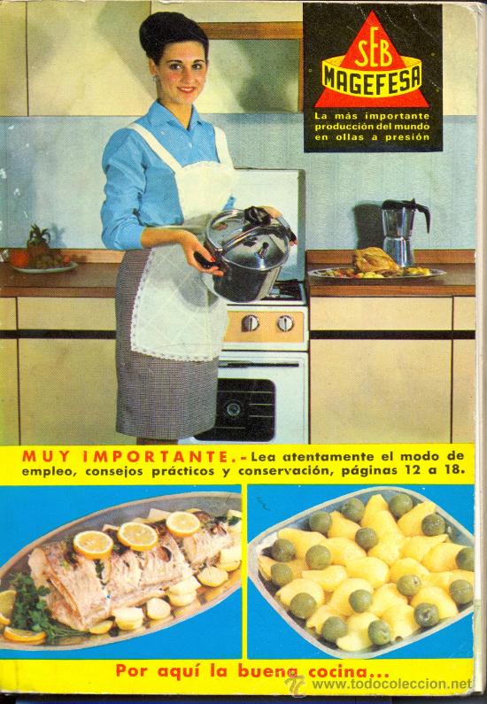 Libros antiguos: Libro de recetas Magefesa - Foto 1