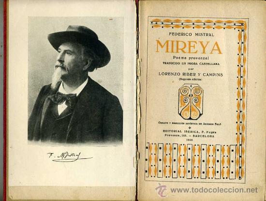 Libros antiguos: FEDERICO MISTRAL : MIREYA (1936) MUY ILUSTRADO - Foto 2