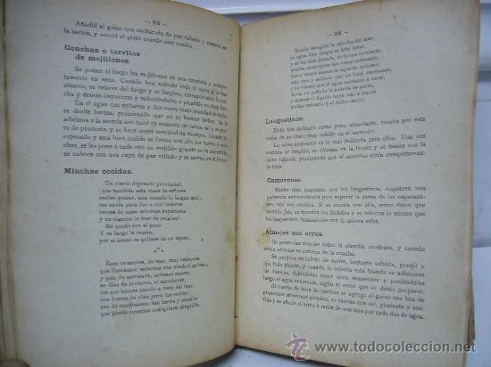 Libros antiguos: &rdquo;LA COCINA PRACTICA&rdquo; DE MANUEL MARIA PUGA Y PARGA (PICADILLO). - Foto 3