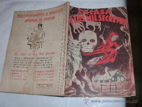 Libros antiguos: LA CASA DE LOS MIL SECRETOS - Foto 1