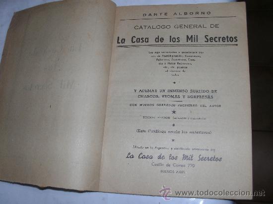 Libros antiguos: LA CASA DE LOS MIL SECRETOS - Foto 2