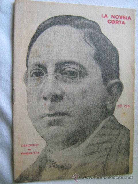 Libros antiguos: DESIDERIO. VARGAS VILA. 1921. La novela corta - Foto 1