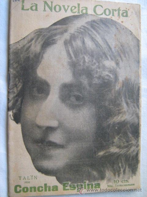 Libros antiguos: TALIN. ESPINA, Concha. 1918. La novela corta - Foto 1