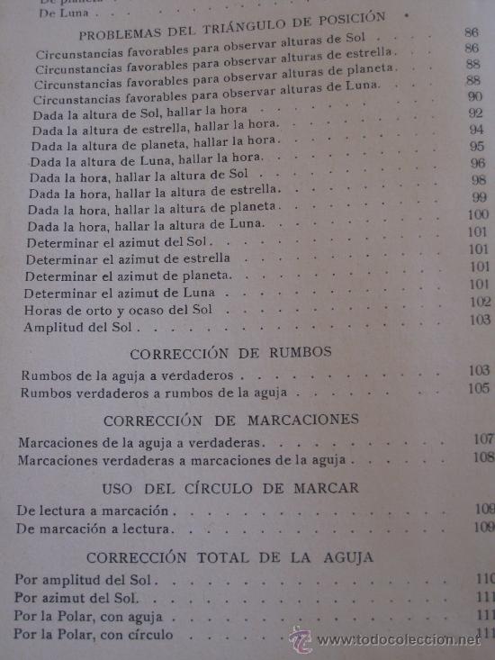 Libros antiguos: RESUMEN DE NAUTICA. 1925 - Foto 7