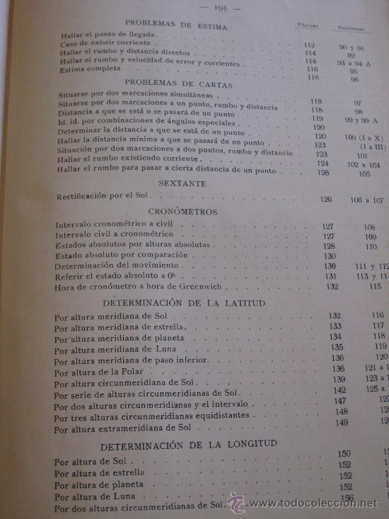 Libros antiguos: RESUMEN DE NAUTICA. 1925 - Foto 8