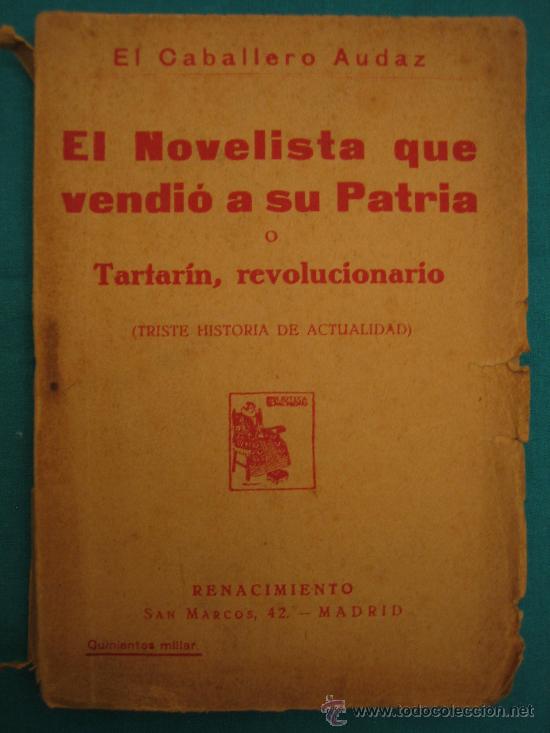 Libros antiguos: Escritor  El Caballero Audaz - Foto 1