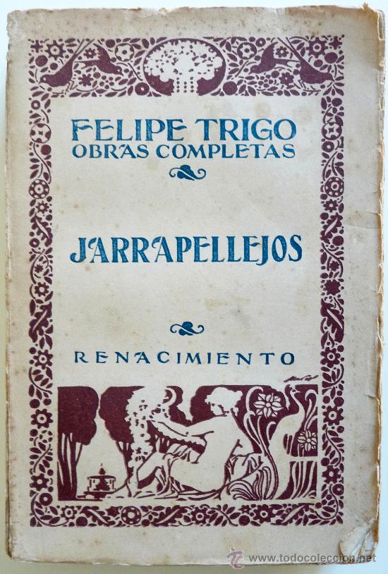 Libros antiguos: Jarrapellejos. Felipe Trigo - Foto 1